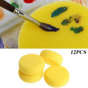 | SB Art | מגוון מוצרי אומנות איכותיים כלים Pottery Tools Crafts Round Synthetic Painting Sponge Watercolor Artist Brush