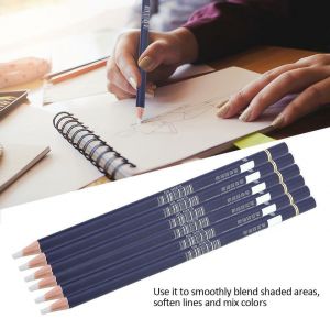| SB Art | מגוון מוצרי אומנות איכותיים עפרונות 6x Blending Smudge Tortillon Stump Sketch Stick Pastel Pencil Art Drawing Pencil