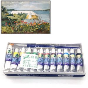 | SB Art | מגוון מוצרי אומנות איכותיים צבעים 12 Color Gouache Paint Set 5 ml Tubes Artist Draw Painting Pigment Painting GA