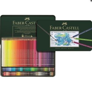 | SB Art | מגוון מוצרי אומנות איכותיים צבעים Faber-Castell Albrecht Durer Watercolor Pencil Tin 120 Colour Professional Artis