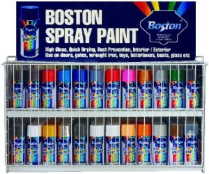 | SB Art | מגוון מוצרי אומנות איכותיים צבעים Quality Spray Paint Can 250G Boston Quick Drying Rust Prevention Multiple Colour