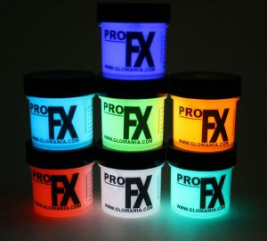 | SB Art | מגוון מוצרי אומנות איכותיים צבעים Glow in the Dark Strontium Acrylic Luminous Paint  UV Black light Super Bright