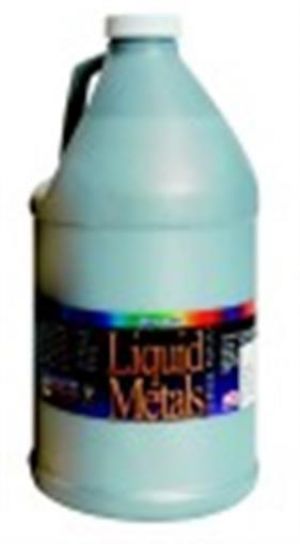 | SB Art | מגוון מוצרי אומנות איכותיים צבעים Sargent Art Liquid Metal Non-Toxic Premium Acrylic Paint, 64 oz, Metallic Silver